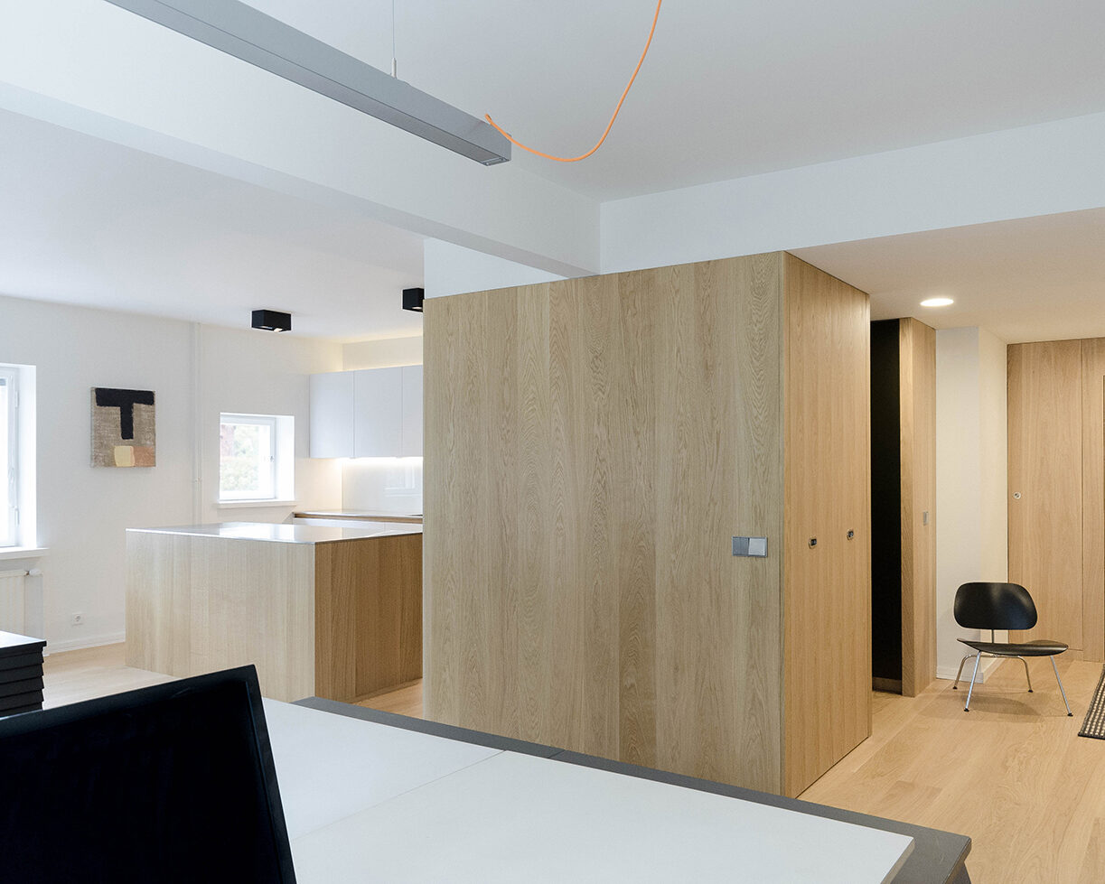 Arkkitehtitoimisto Tarmo Mustonen Oy toimistosisustus